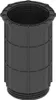 Trevendo Universal Pro Stelzlager Erweiterung (200 mm), Produktbild-Vorschau 2