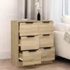 vidaXL Příborníky 2 ks Sonoma Dub 30x30x70 cm výrobek z Náhled obrázku produktu 3