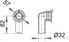 Dallmer 143020 WE-Geruchverschluss Produktbild-Vorschau 2