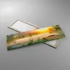 Bild auf Leinwand - Leinwandbild - Brücke See - 160x50cm - Produktbild-Vorschau 2