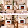 HOMAVO elektrische haard met schouwkast, 23 inch, Productafbeelding-voorbeeld 7