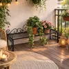 DanDiBo Blumenregal Metall Schwarz 75 cm Blumenständer Mi Produktbild-Vorschau 5