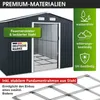 BRAST Gerätehaus Geräteschuppen Metall | 278x195x192 | Produktbild-Vorschau 4