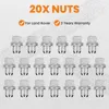 20x Radmuttern Edelstahl for RANGE ROVER SPORT & L322 Produktbild-Vorschau 7