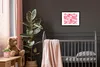MuchoWow® MuchoWow® Gerahmtes Poster Pferde - Rosa - Tiere Produktbild-Vorschau 5