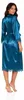Damen Satin Morgenmantel lang mit Spitze – Kimono Produktbild-Vorschau 3
