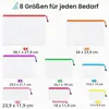 Pochettes de documents format A3, lot de 24, 12 couleurs, Voir les images du produit 2