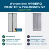 Tenda HOBERG contro insetti e pollini con nastri magnetici Anteprima dell’immagine prodotto 11