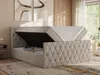 MKS MEBLE Boxspringbett 200x200 mit Bettkasten, Bett Produktbild-Vorschau 4