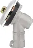 A close-up, isolated shot of a metal gear head for a garden tool. Produktbild-Vorschau