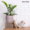 KOTARBAU® Blumentopf Rosa Keramik rund ⌀ 13 cm Höhe 14 cm Produktbild-Vorschau 2