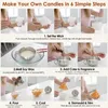 Kit de fabrication de bougies à faire soi-même, comprenant Voir les images du produit 4