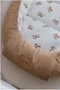 Baby Bear Musselin & Toffee Soft Velvet Baby nest Kokon XXL Produktbild-Vorschau 6