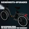 Evercross E-Bike 20" 7 Gang 48V/13Ah Elektrofahrrad Produktbild-Vorschau 9
