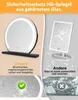 ZMH Schminkspiegel mit Beleuchtung Spiegel 40×35CM LED Produktbild-Vorschau 4