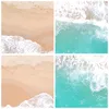 Poster - Poster ohne Rahmen - Meer Welle Sand - 70x50 cm - Produktbild-Vorschau 8