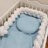 Bettschlange geflochten Velours 400 cm – Weiß | Produktbild-Vorschau 8