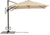 Schneider Ampelschirm Rhodos Twist 300 x 300cm natur beige Produktbild-Vorschau 1
