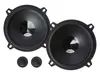A pair of car speakers and two smaller tweeters are arranged on a white background. Produktbild-Vorschau