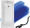 BADLAND Badewanne Rechteck Optima 150x70 mit Ablaufgarnitur Produktbild-Vorschau 1