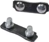 Two metal chain links with rivets, shown against a white background. Produktbild-Vorschau