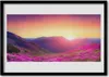 Bild 70x50 MDF-Rahmen Wandkunst Sun Mountain Meadow Natur Produktbild-Vorschau 1