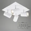 Deckenlampe schwenkbar, GU10 Fassung, max. 40 Watt, Produktbild-Vorschau 7
