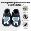 YALION® Baby Krabbelschuhe aus Echtleder, weiche Produktbild-Vorschau 3