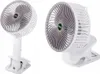 Verk 27027 Bezdrátový skládací ventilátor s klipem bílý Náhled obrázku produktu 5
