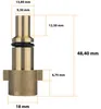 Rosfix Adapter Bayonet auf 1/4" Innengewinde – Ersatzteil Produktbild-Vorschau 11