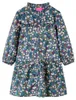 vidaXL Kinderkleid mit Langen Ärmeln Dunkelblau 116 Produktbild-Vorschau 7
