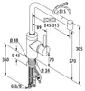 Kludi Spültisch-Einhandmischer L-INE DN 15 chrom Produktbild-Vorschau 4