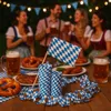 Fries Luftschlangen 2er Set Bayern Rautenmuster  Party Deko Produktbild-Vorschau 4