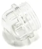 A clear glass lamp cover for an oven. Produktbild-Vorschau
