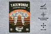 MuchoWow® Mauspad Mousepad Jahrgang - Karate - Pak 40x60 cm Produktbild-Vorschau 2