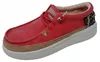 Fusion Leinenschuh Rot Produktbild-Vorschau 3