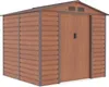 Abri de jardin G21 GAH 407 - 213 x 191 cm, brun Voir les images du produit 1