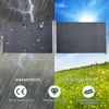 Jiubiaz Bočná markíza Výsuvná balkónová antracitová ochrana Náhľad obrázku produktu 5