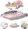 BRONEA® 4-in-1 Gehfrei Baby Lauflernwagen Schaukel Produktbild-Vorschau 1