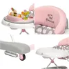 BRONEA® 4-in-1 Gehfrei Baby Lauflernwagen Schaukel Produktbild-Vorschau 9