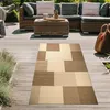 Teppich Modern Flachgewebe Kariert Sisal Optik Produktbild-Vorschau 1
