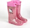 Wodoodporne kalosze dziecięce Hello Kitty dla dziewczynek Podgląd zdjęcia produktu 3