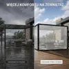 Przejrzysta folia ochronna PVC, osłona na taras, pawilon i Podgląd zdjęcia produktu 3