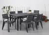 ALLIBERT Table de loft Futura 165x95 cm, graphite 197535 Voir les images du produit 6