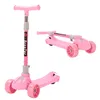 Kinderroller Kinderscooter Dreiradscooter mit LED Räder Produktbild-Vorschau 2