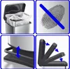 Rotho 1754010264 bidone per la spazzatura 20 L Rettangolare Anteprima dell’immagine prodotto 10