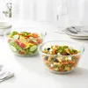 Vilde | Saladier - Verre - 17 cm - 1 L - 2 pièces - Voir les images du produit 3