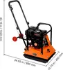 VEVOR benzínová vibrační deska, motor 6,5 HP (212 CC), 6400 Náhled obrázku produktu 8