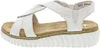 Rieker Damen Sandalen Keilsandaletten Modeschuhe weiß 38 Produktbild-Vorschau 47