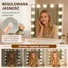 ZMH miroir maquillage éclairé 60X80CM Bluetooth LED grand Voir les images du produit 14